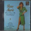 Marie Rose - When I Leave The World Behind - CD Audio di Rose Marie