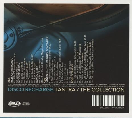 Tantra. The Collection - CD Audio di Disco Recharge - 2