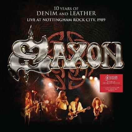 10 Years of Denim and Leather Live - Vinile LP di Saxon