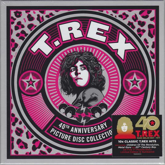 T. Rex (Picture Disc) - Vinile 7'' di T. Rex