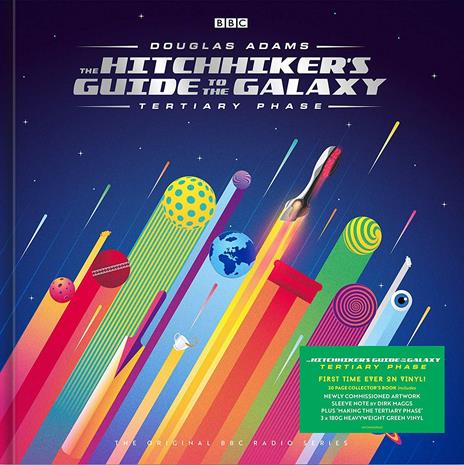 The Hitchhikers Guide to the Galaxy. Tertiary Phase (Green Coloured Vinyl) (Colonna sonora) - Vinile LP