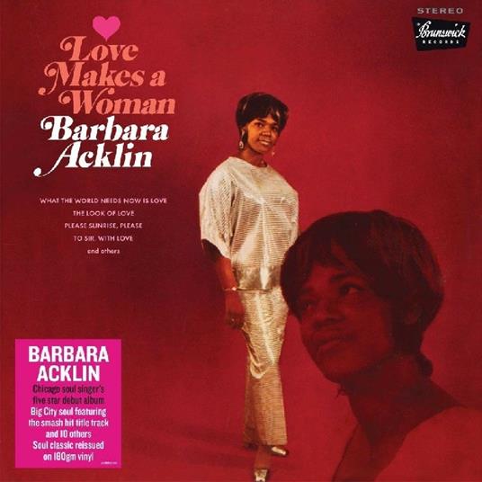 Love Makes a Woman (180 gr.) - Vinile LP di Barbara Acklin