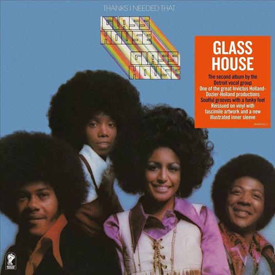 Thanks I Needed That - Vinile LP di Glass House