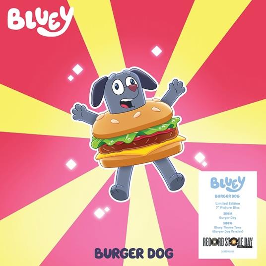 Burger Dog - Bluey Theme Extended (Burger Dog Version) - Vinile LP di Bluey