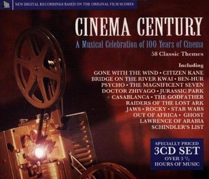 Cinema Century: A Musical Celebration Of 100 Years Of Cinema - CD Audio
