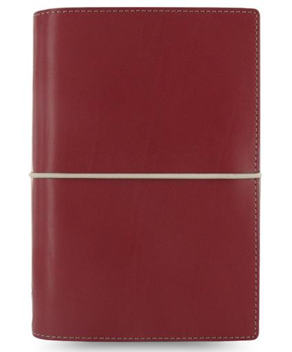 Filofax Domino Personal organizzatore personale Ecopelle, Camoscio Rosso