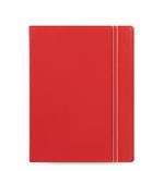 Taccuino Notebook Filofax A5 a righe copertina in similpelle con elastico