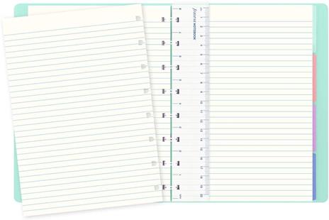 Taccuino Notebook ad anelli A5 Filofax Lilla - 2