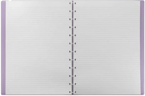 Taccuino Notebook ad anelli A4 Filofax Lilla - 3