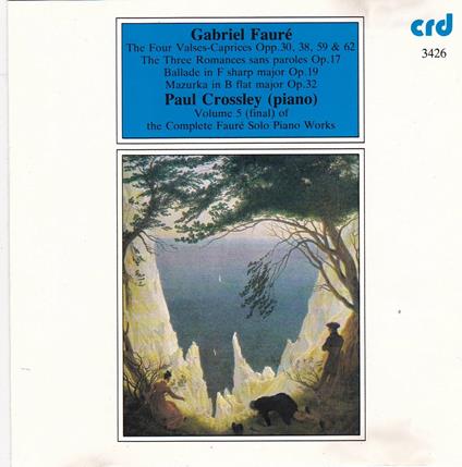 Valse caprice n.1 op 30 (1882) - CD Audio di Gabriel Fauré