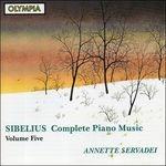 Musica per Pianoforte vol.5 - CD Audio di Jean Sibelius