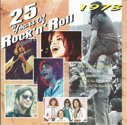 25 Years Of Rock 'N' Roll 1973 Vol.2 - CD Audio
