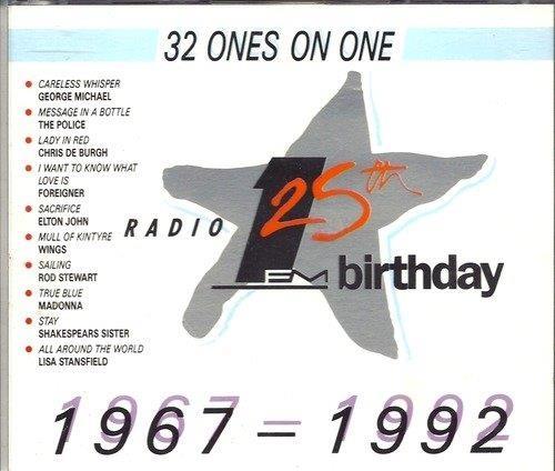 Radio 1's 25th Birthday, 32 Ones On One 1967-1992 - CD Audio