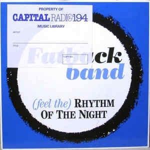 Feel The Rhythm Of The Night - Vinile 7'' di Fatback Band