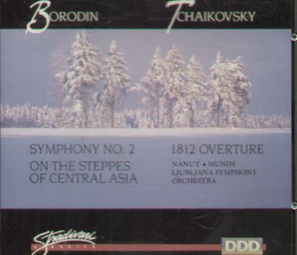 Symphony No.2 / 1812 Overture - CD Audio di Pyotr Ilyich Tchaikovsky,Alexander Borodin