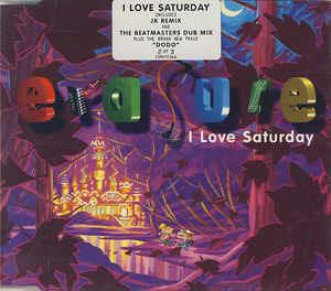 I Love Saturday - CD Audio di Erasure