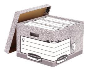 Fellowes Bankers Box scatola per la conservazione di documenti Grigio