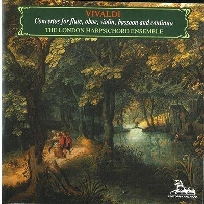 Concerto RV88 per flauto, oboe e basso continuo - CD Audio di Antonio Vivaldi,London Harpsichord Ensemble