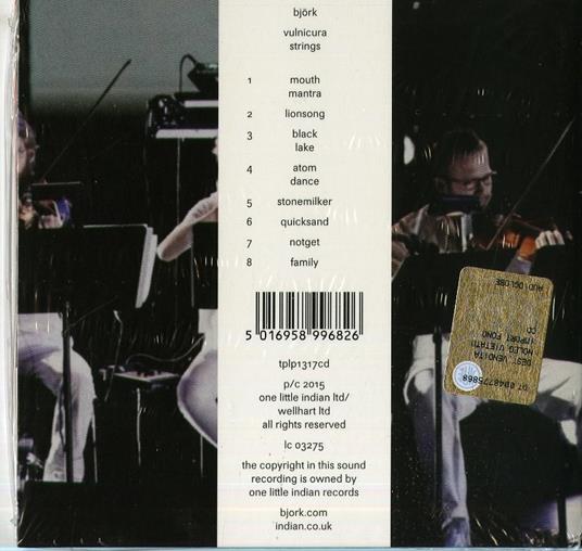 Vulnicura Strings - CD Audio di Björk - 2