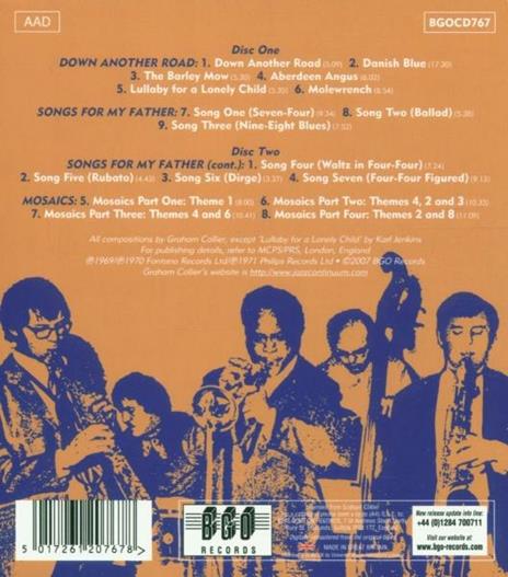 Down Another Road - CD Audio di Graham Collier - 2