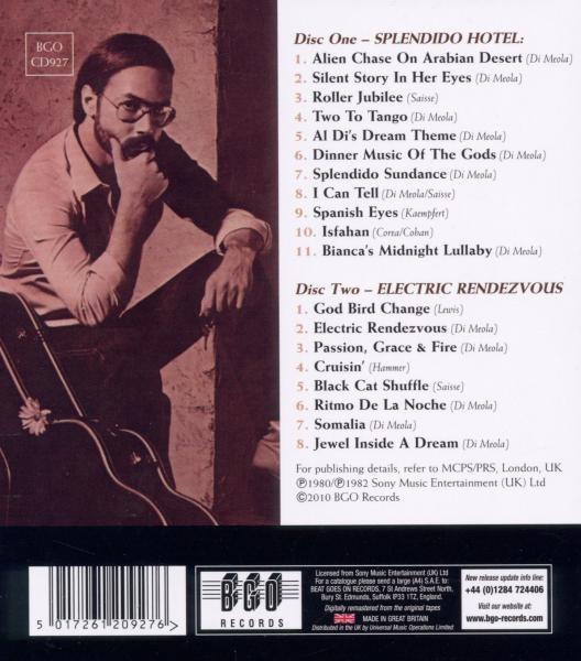 Splendido Hotel - CD Audio di Al Di Meola - 2