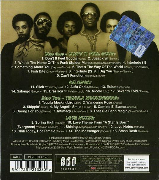 Don't it Feel Good - Salongo - Tequila Mockingbird - Love Notes (Remastered) - CD Audio di Ramsey Lewis - 2