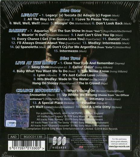 Legacy Ramsey Chance Encounter Live at the Savoy - CD Audio di Ramsey Lewis - 2