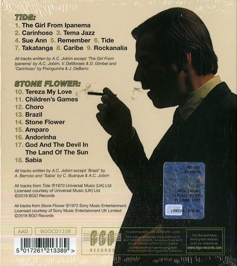Tide - Stone Flower (Remastered) - CD Audio di Antonio Carlos Jobim - 2