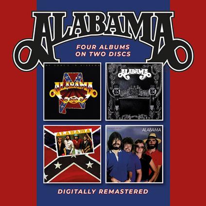 Four Albums On Two Discs - CD Audio di Alabama