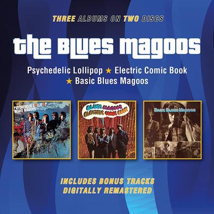 Psychedelic Lollipop-Electric Comic Book-Basic Blues Magoos-Plus Bonus Tracks - CD Audio di Blues Magoos