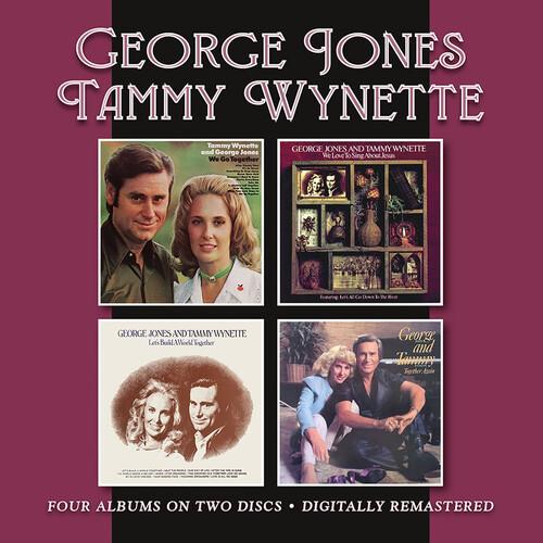 We Go Together - We Love To Sing About Jesus - Let's Build A World Together - Together Again - CD Audio di George Jones,Tammy Wynette