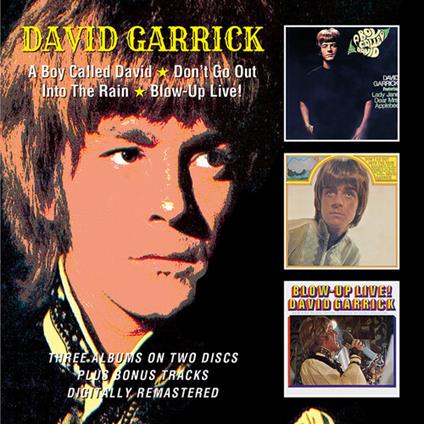 A Boy Called David - Don'T Go Out Into The Rain - Blow-Up Live! - CD Audio di David Garrick