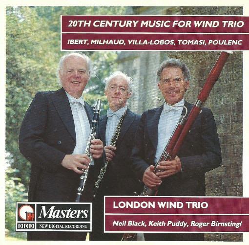 20th century music for wind trio - CD Audio di Jacques Ibert