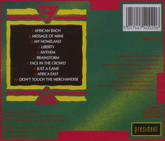African Bach - CD Audio di Rick Wakeman - 2