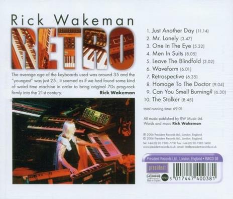 Retro - CD Audio di Rick Wakeman - 2
