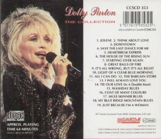 Collection - CD Audio di Dolly Parton - 2