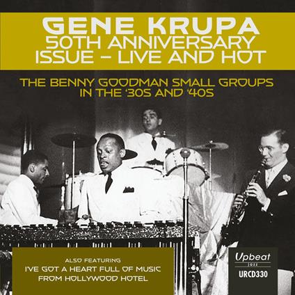 Live And Hot - 50th Anniversary Issue - CD Audio di Gene Krupa