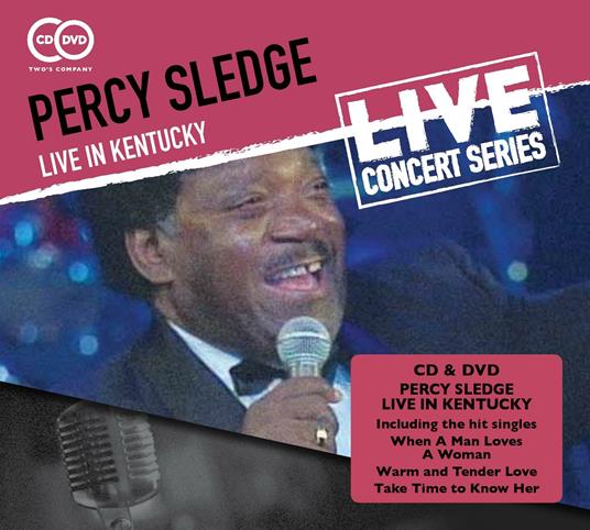 Percy Sledge Live in Kentucky - CD Audio + DVD di Percy Sledge