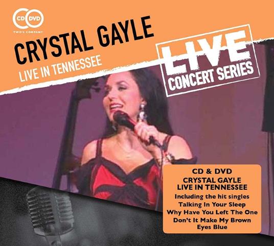 Live in Tennessee - CD Audio + DVD di Crystal Gayle