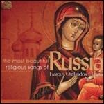 The Most Beautiful Religious Songs of Russia. Famous Orthodox Choirs - CD Audio