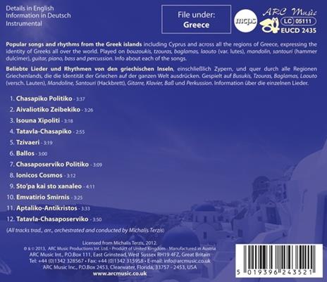 Magic of the Greek Bouzouki - CD Audio di Michalis Terzis - 2