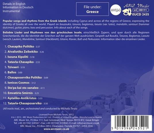 Magic of the Greek Bouzouki - CD Audio di Michalis Terzis - 2