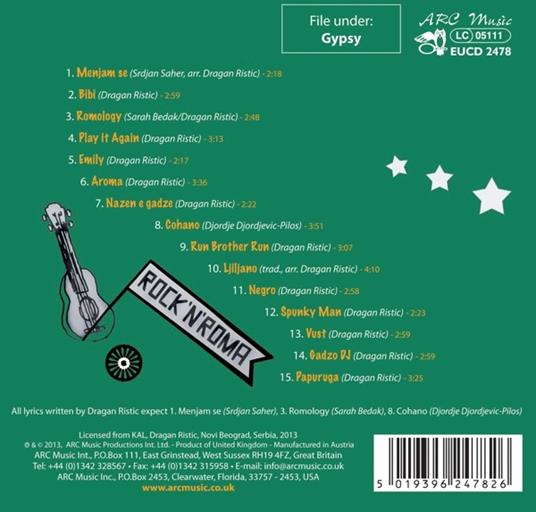 Romology. Rock 'n' Roma - CD Audio di Kal - 2