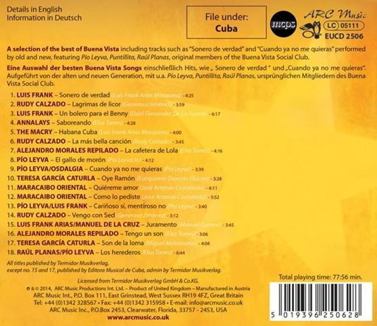 Best of Buena Vista Social Club vol.2 - CD Audio - 2