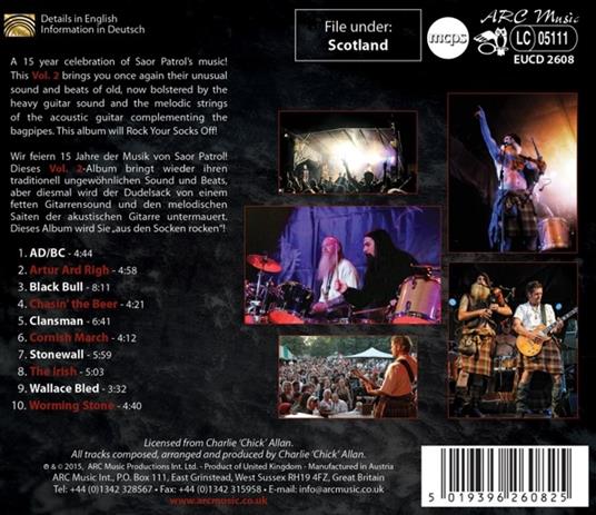 15 Year Anniversary Edition. Total Reworks vol.2 - CD Audio di Saor Patrol - 2