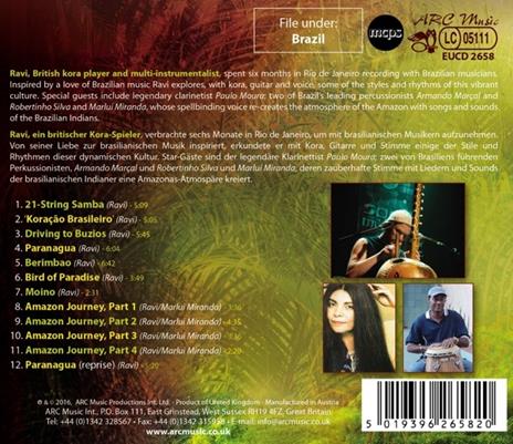 The Afro-Brazilian Project - CD Audio di Ravi - 2