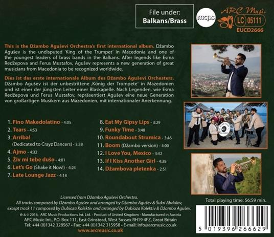 Brass Like it Hot - CD Audio di Dzambo Agusevi (Orchestra) - 2