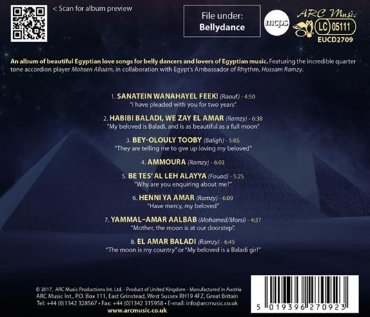 El Amar - The Moon - CD Audio di Hossam Ramzy - 2
