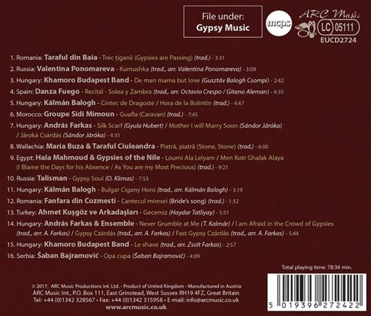 World of Gypsies - CD Audio - 2