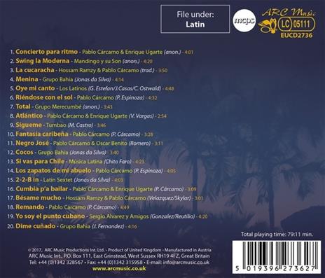 20 Best of Tropical Dance Music - CD Audio - 2